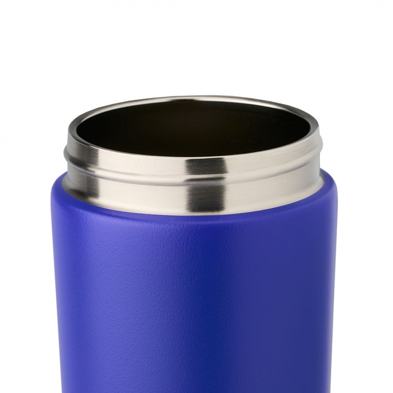 Bouteilles d'eau Owala 14oz Kids' Stainless Steel Flip? Stainless Steel Bleu | GDC-97075098