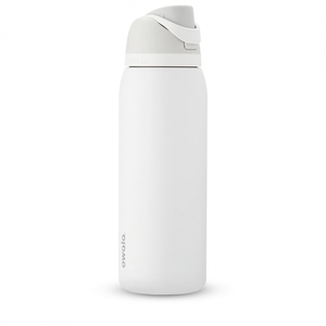 Bouteilles d'eau Owala 40oz FreeSip? Stainless Steel Shy Marshmallow | OOC-64310939